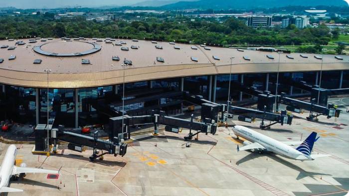 Imagen del Aeropuerto Internacional de Tocumen, principal centro de operaciones de Copa Airlines.