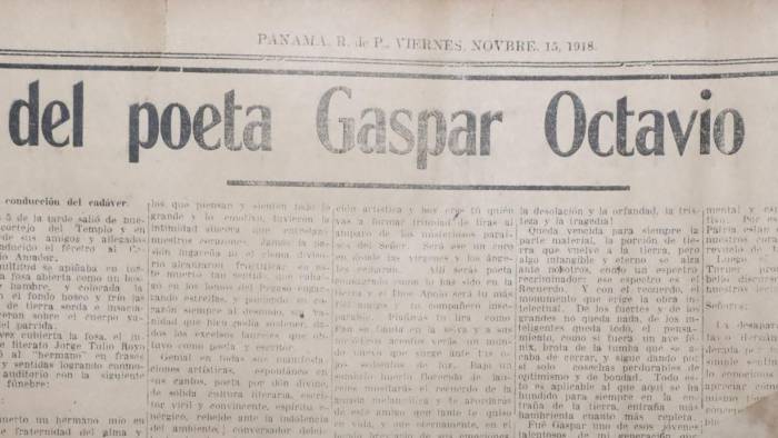 Crónica del funeral del periodista en ‘La Estrella de Panamá’