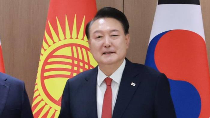 El presidente de Corea del Sur, Yoon Suk Yeol.