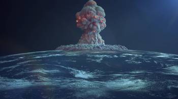 Imagen ficticia de una guerra nuclear | Shutterstock