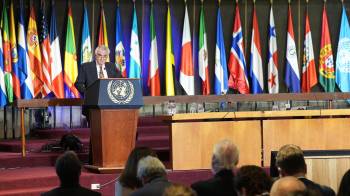 El secretario de la Comisión Económica de América Latina (Cepal), José Manuel Salazar-Xirinachs, revisó las perspectivas económicas de la región en una conferencia de prensa.