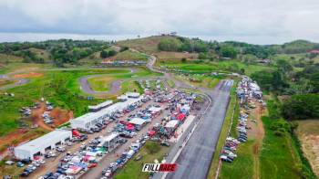 Vista del Circuito Internacional de Panamá, ubicado en el corregimiento Mendoza, en La Chorrera.