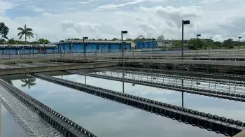 La planta potabilizadora Federico Conte abastece de agua a Panamá y San Miguelito.