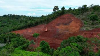 Tala de árboles, erosión en la zona y sedimentación de las fuentes hídricas, ha causado el proyecto.