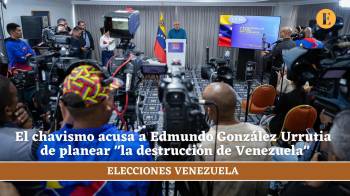 El chavismo acusa a Edmundo González Urrutia de planear “la destrucción de Venezuela”