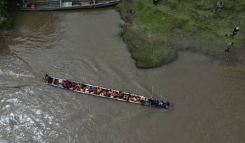 ‘Hemos bajado en cuanto al flujo [total de migrantes por el Darién], pero aparecieron ciudadanos de Nepal y de China en mayor número’, dijo Mulino.