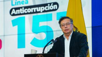 Fotografía cedida del mandatario colombiano, Gustavo Petro.