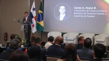 Carlos A. Hoyos, viceministro del MICI, en el foro ¿Cómo expandir tu negocio a través del Mercosur?