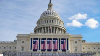 El Capitolio de Estados Unidos, donde se encuentra también la sede del Senado.