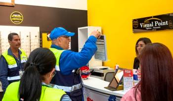 Durante el recorrido no encontraron personas menores de edad laborando.