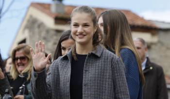 La princesa de Asturias, Leonor de Borbón.