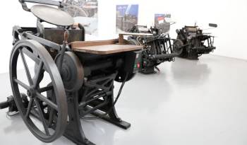 El Museo de la Imprenta se puede visitar en la Ciudad de las Artes.