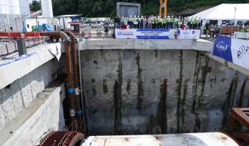 La línea 3 continuará de manera soterrada durante 6 kilómetros, pasando por debajo del Canal de Panamá.