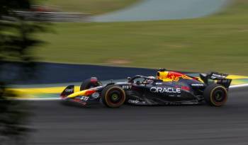 Max Verstappen durante el Gran Premio de Sao Pablo.