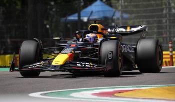 El piloto de Red Bull Racing Max Verstappen durante el Gran Premio de Fórmula Uno de Emilia Romagna.