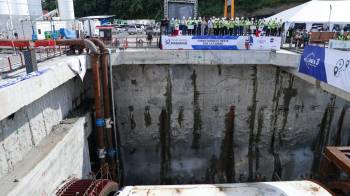 La línea 3 continuará de manera soterrada durante 6 kilómetros, pasando por debajo del Canal de Panamá.