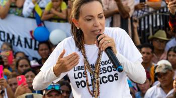 La líder opositora María Corina Machado. Cedida