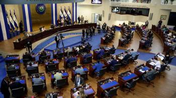 Fotografía de archivo de la Asamblea Legislativa de El Salvador.