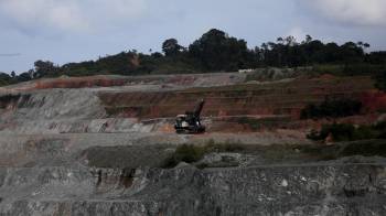 Las mina de Cobre Panamá está suspendida desde noviembre de 2023, a la espera de una decisión sobre su futuro.