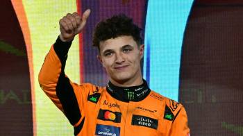 El piloto de la escudería de McLaren, Lando Norris.