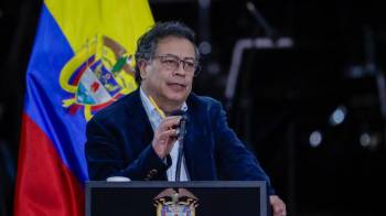 El presidente de Colombia, Gustavo Petro, en una foto de archivo.