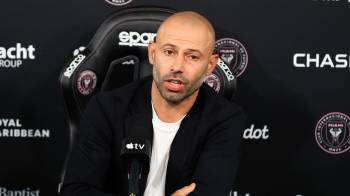 El técnico del Inter Miami, Javier Mascherano.