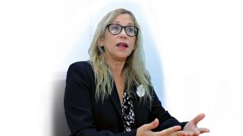 Liza Pinzón, presidenta del Colegio Nacional de Diplomáticos de Carrera.