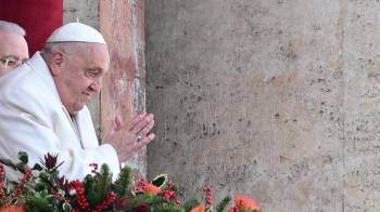 El papa Francisco fue hospitalizado este 14 de febrero.