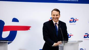 Radostaw Sikorski, ministro de Asuntos Exteriores de Polonia.