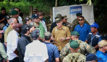 Frank Alexis Ábrego, ministro de Seguridad