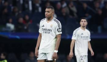 El delantero del Real Madrid, Kylian Mbappé.