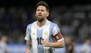 El delantero argentino, Lionel Messi.