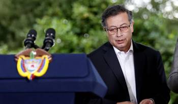 Foto de archivo del presidente de Colombia, Gustavo Petro, quien anunció su asistencia a la cumbre del G20.