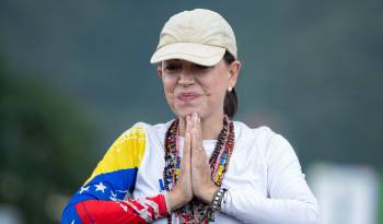 Foto de archivo de la líder de la oposición venezolana, María Corina Machado.