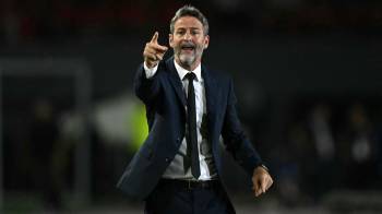 El técnico de la selección de Panamá, Thomas Christiansen.