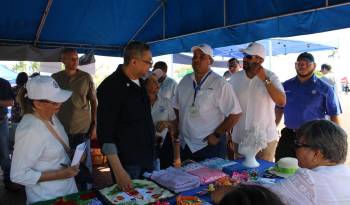 Las declaraciones fueron en una feria de salud.