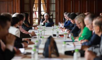 Imagen del Consejo de Gabinete en la reunión del martes, 23 de julio, con el presidente, José Raúl Mulino.
