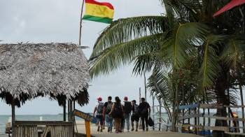 Según fuentes locales, ha habido movimiento constante de migrantes durante la última semana.