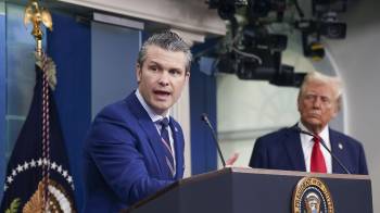 El secretario de Defensa de Estados Unidos, Pete Hegseth.