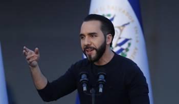 Foto de archivo del presidente de El Salvador, Nayib Bukele.