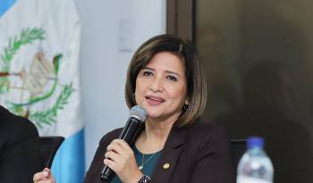Karin Herrera, vicepresidenta de Guatemala.