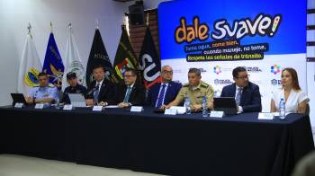 Estamentos de seguridad compartieron las acciones que llevarán a cabo durante una conferencia de prensa.