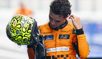 El piloto británico Lando Norris, de McLaren.