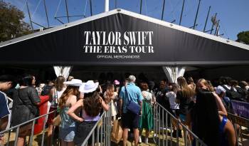 Imagen de las colas para el concierto de Swift en Australia