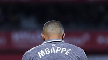 El delantero francés del Real Madrid Kylian Mbappé.