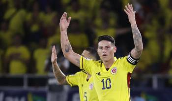 El colombiano James Rodríguez.