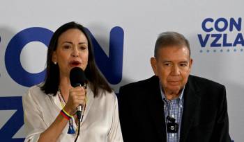 María Corina Machado y Edmundo González Urrutia.