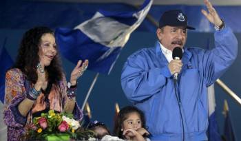 Ortega, exguerrillero de 79 años que gobernó Nicaragua en la década de 1980 tras el triunfo de la revolución sandinista, volvió al poder en 2007.