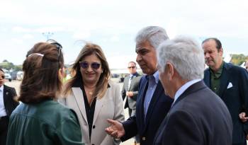 El presidente José Raúl Mulino fue recibido por el embajador de Panamá en la ONU, Eloy Alfaro de Alba.