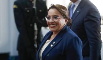 La presidenta de Honduras, Xiomara Castro.